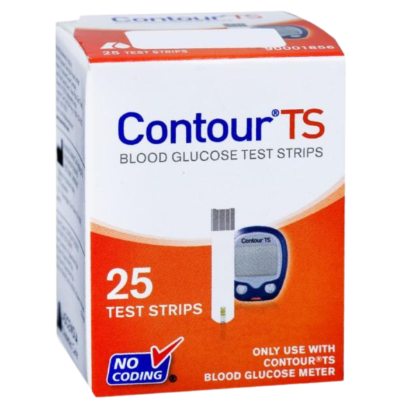 Contour TS Blood Glucose Strip 25's