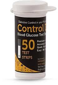 Control D Blood Glucose Strip 50