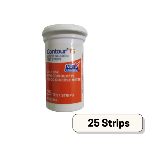 Contour TS Blood Glucose Strips 25