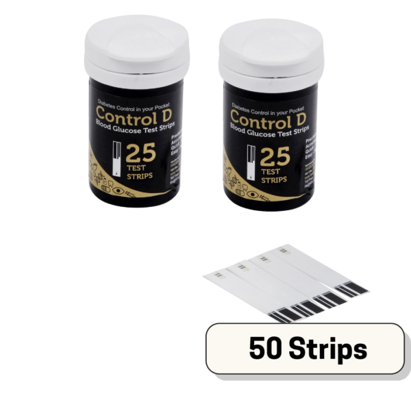 Control D Blood Glucose Strip 50