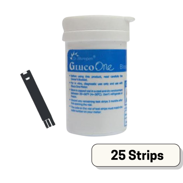 Dr. Morepen BG03 Strips 25's