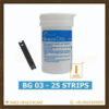 Dr. Morepen BG03 strips 25