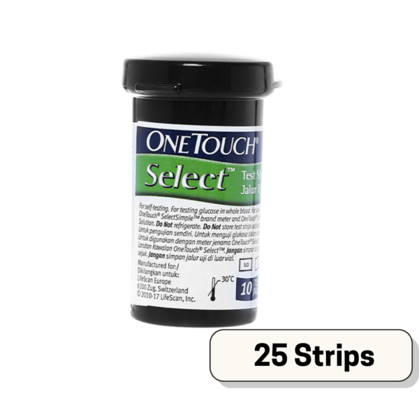OneTouch Select Simple Strip 25