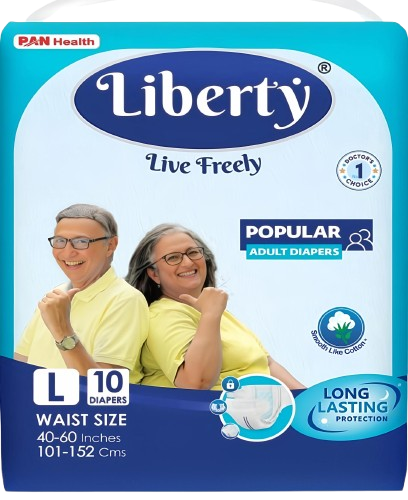 Liberty Adult Diapers Size L 10