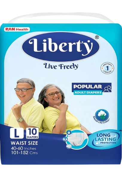 Liberty Adult Diapers Size L 10